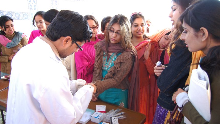 Blood Type Awareness at IIUI, Islamabad