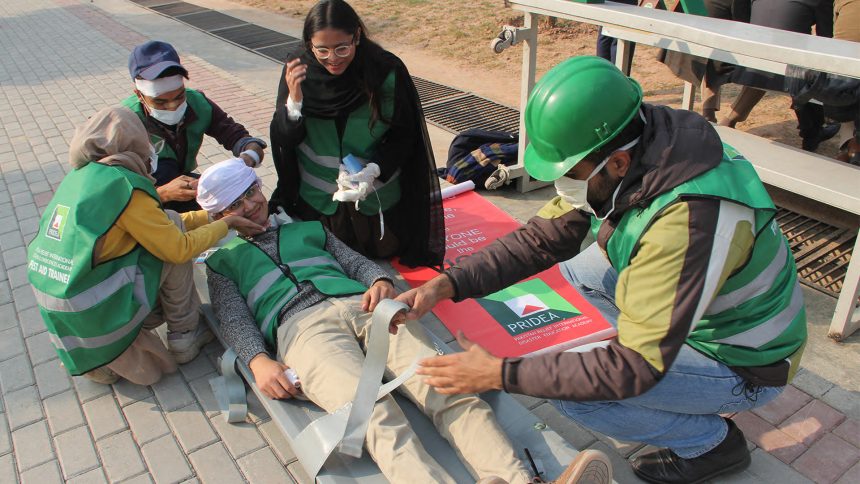 Basic Life Support and Safety at NDU, Islamabad